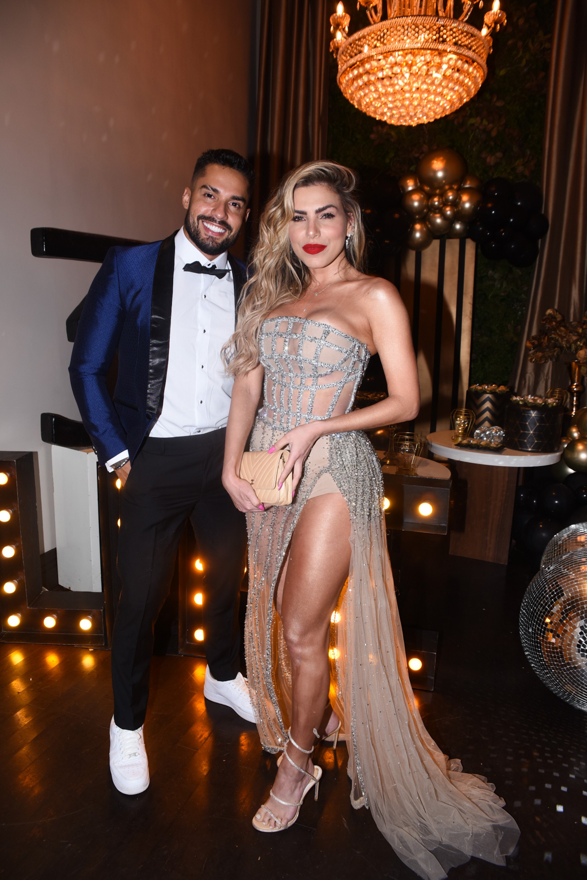 Bil Araújo e Erika Schneider  -  Leo Franco e Lucas Ramos/ AgNews