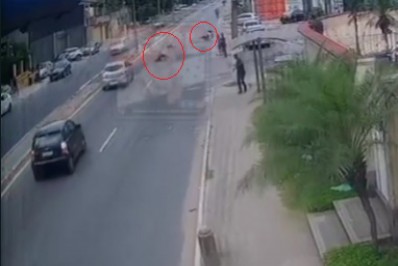 Mulher atropelada com o filho pode receber alta nesta terça-feira