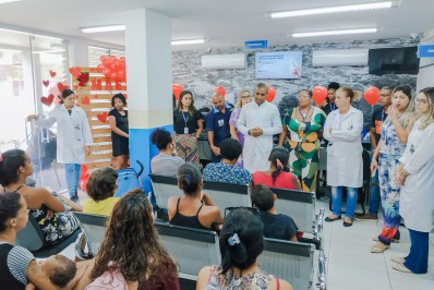 Pacientes da Clínica da Família Edson Passos celebraram o Mês das Mães