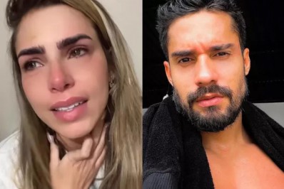 Erika Schneider chora ao contar sobre o término com Bil Araújo: 'Partiu dele'