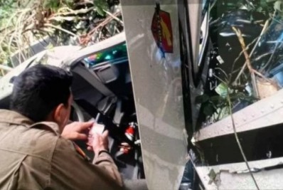 Helicóptero da Funai com sete passageiros cai em floresta no Acre