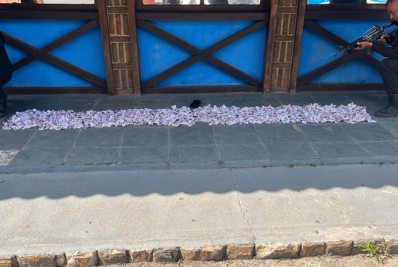 Polícia faz grande apreensão de drogas em Corrêas