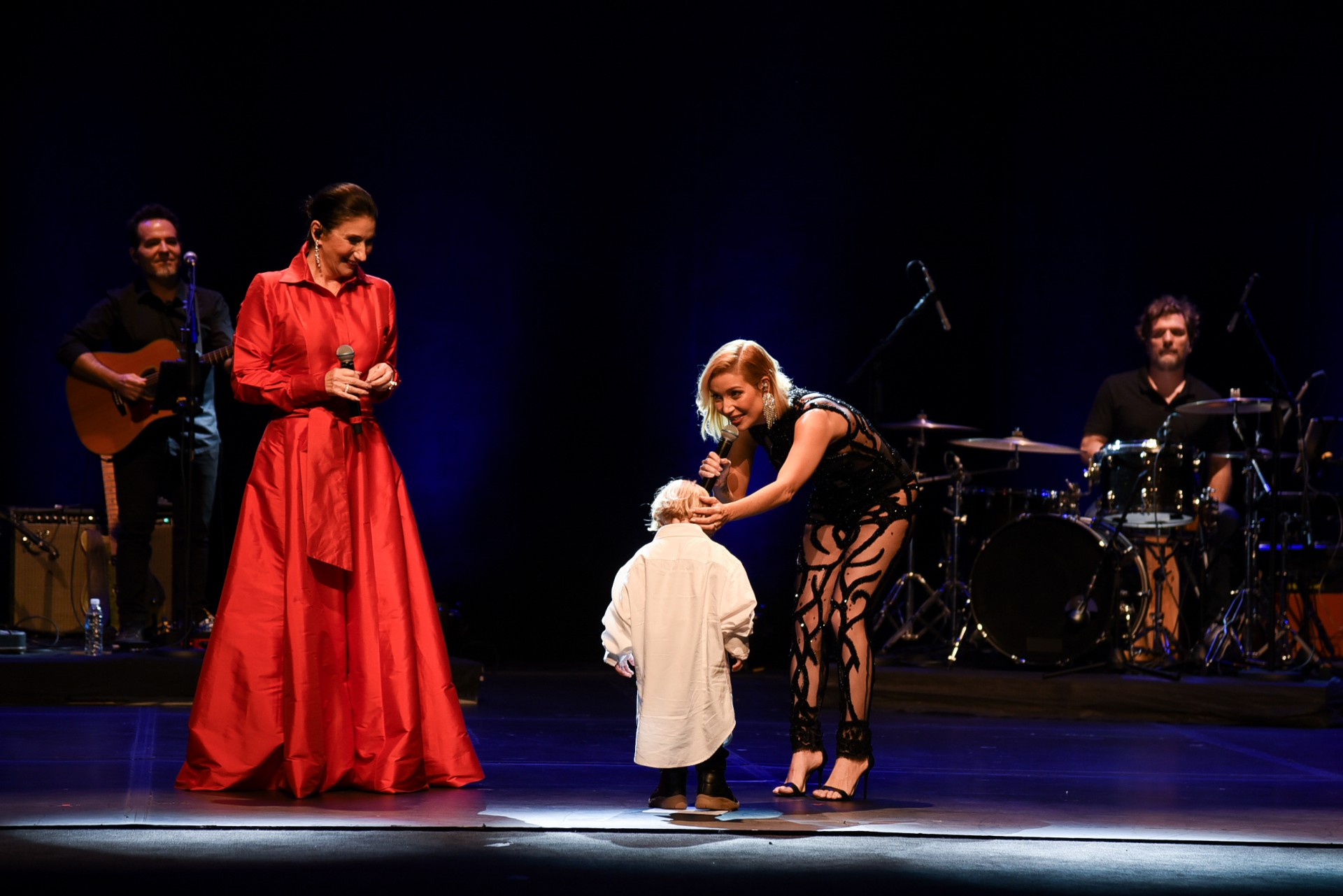 Zizi Possi, Luiza e Lucca - Andy Santana / AgNews