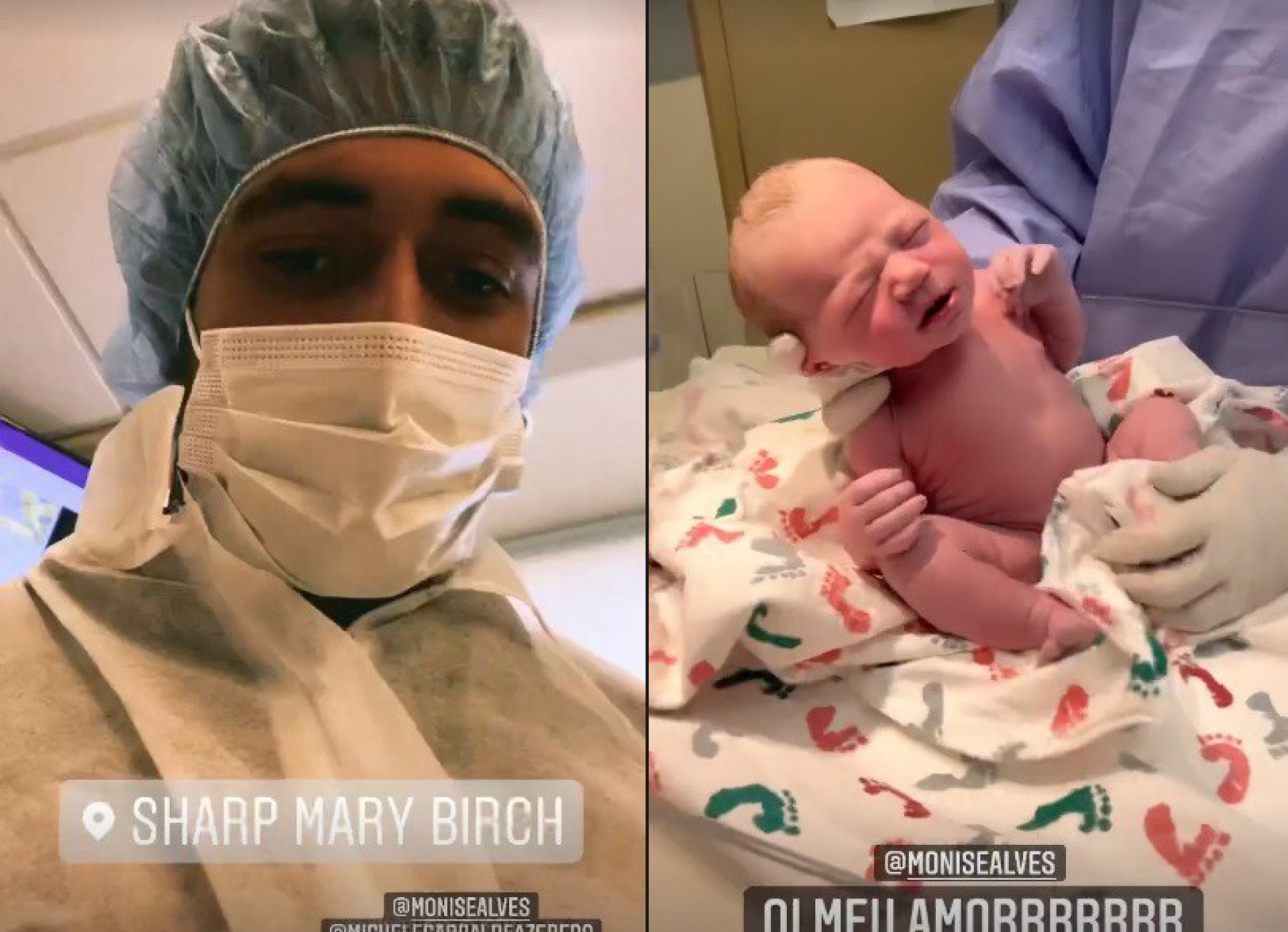 Lucas Chumbo anunciou o nascimento da filha - Reprodução/Instagram