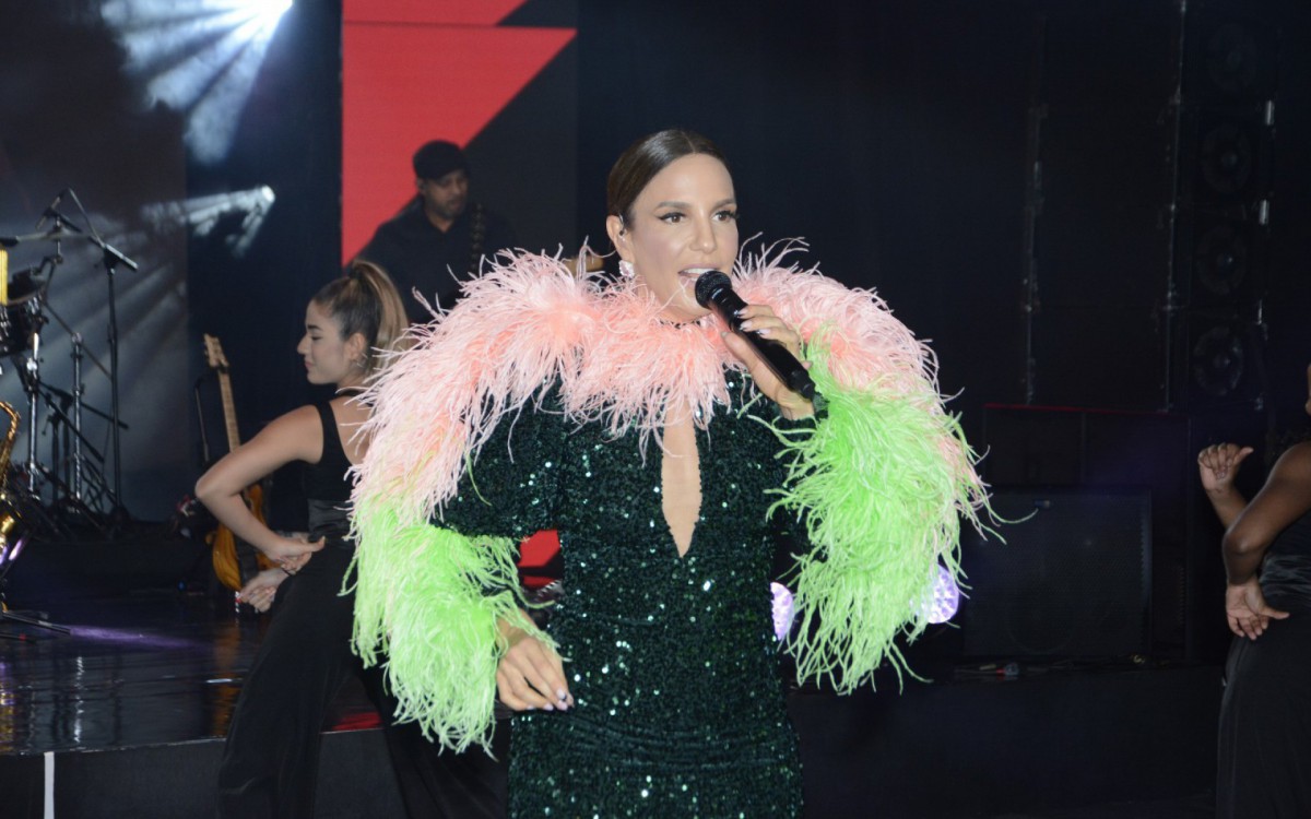 Ivete Sangalo  - fotos Webert Belicio/Agnews  