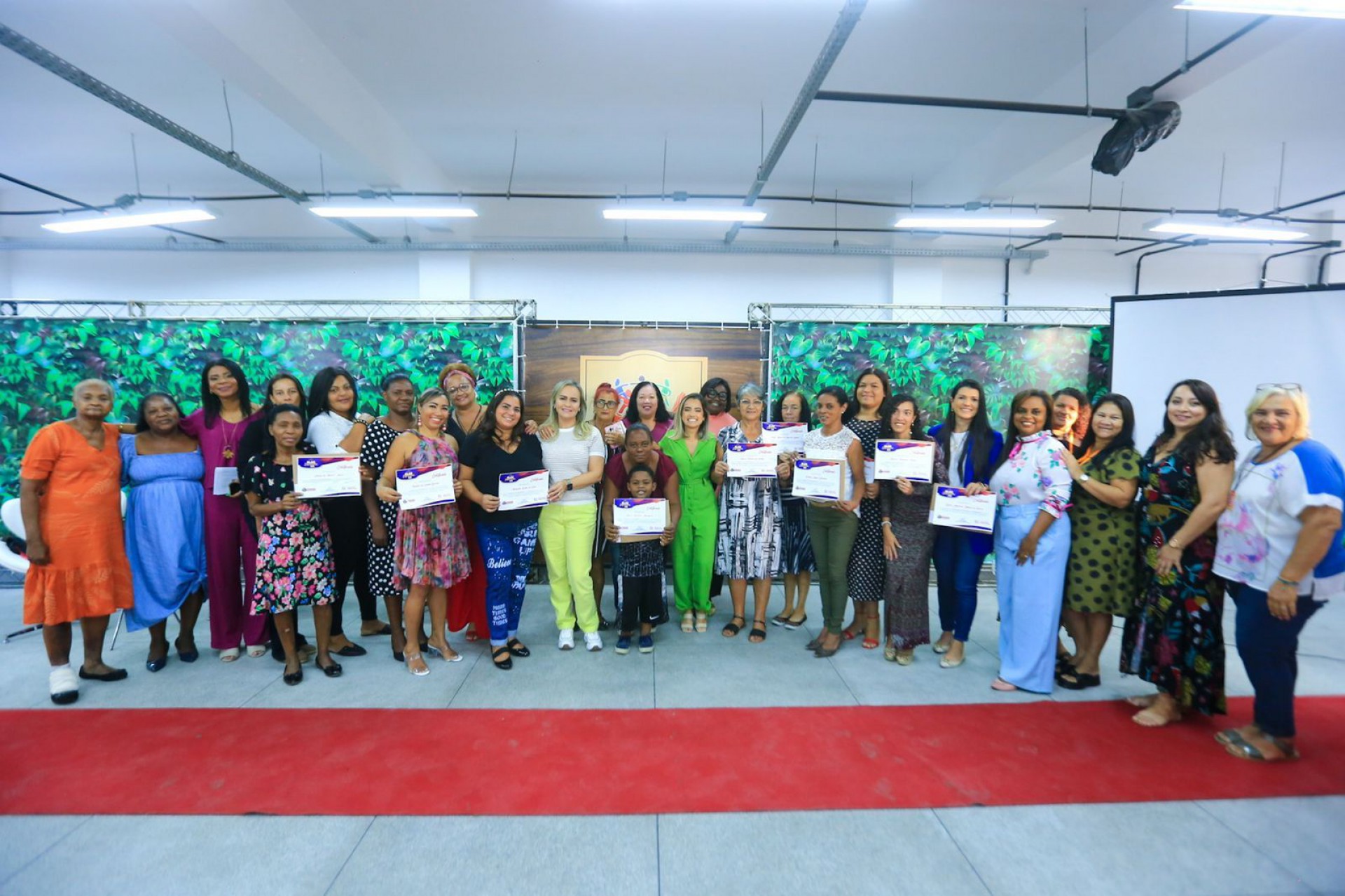 A cerimônia de certificação mostrou a importância do empoderamento da mulher - Rafael Barreto / PMBR