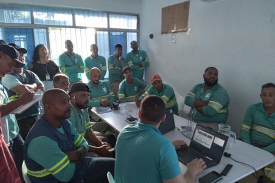 Profissionais da Águas do Rio que atuam em Nilópolis recebem novo curso de capacitação