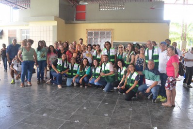 Protetores de animais de Meriti participam de café da manhã especial com representantes