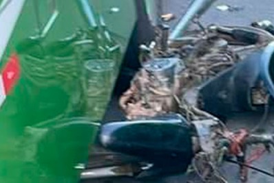 Belford Roxo: Motociclista morre após acidente com ônibus no Vale do Ipê