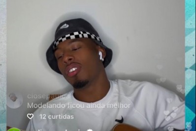 Mel Maia dá 'cantada' em ex-BBB Paulo André durante live