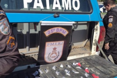 Homem é preso com carga de drogas em São Pedro da Aldeia