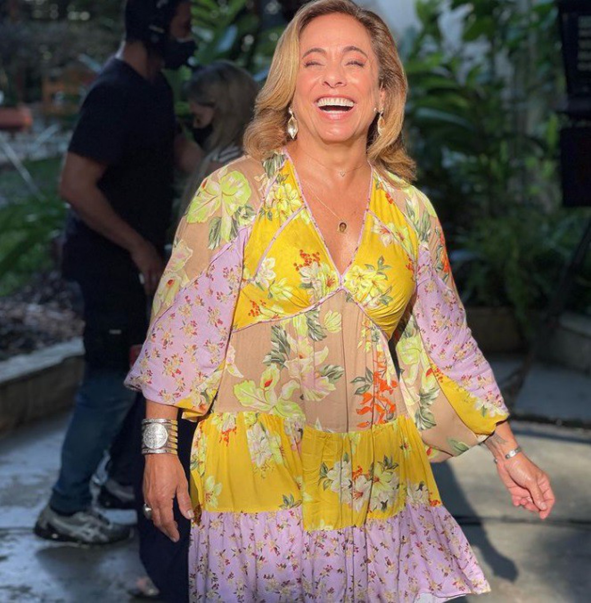 Cissa Guimarães celebra dose de reforço da vacina contra Covid-19 - Reprodução/Instagram