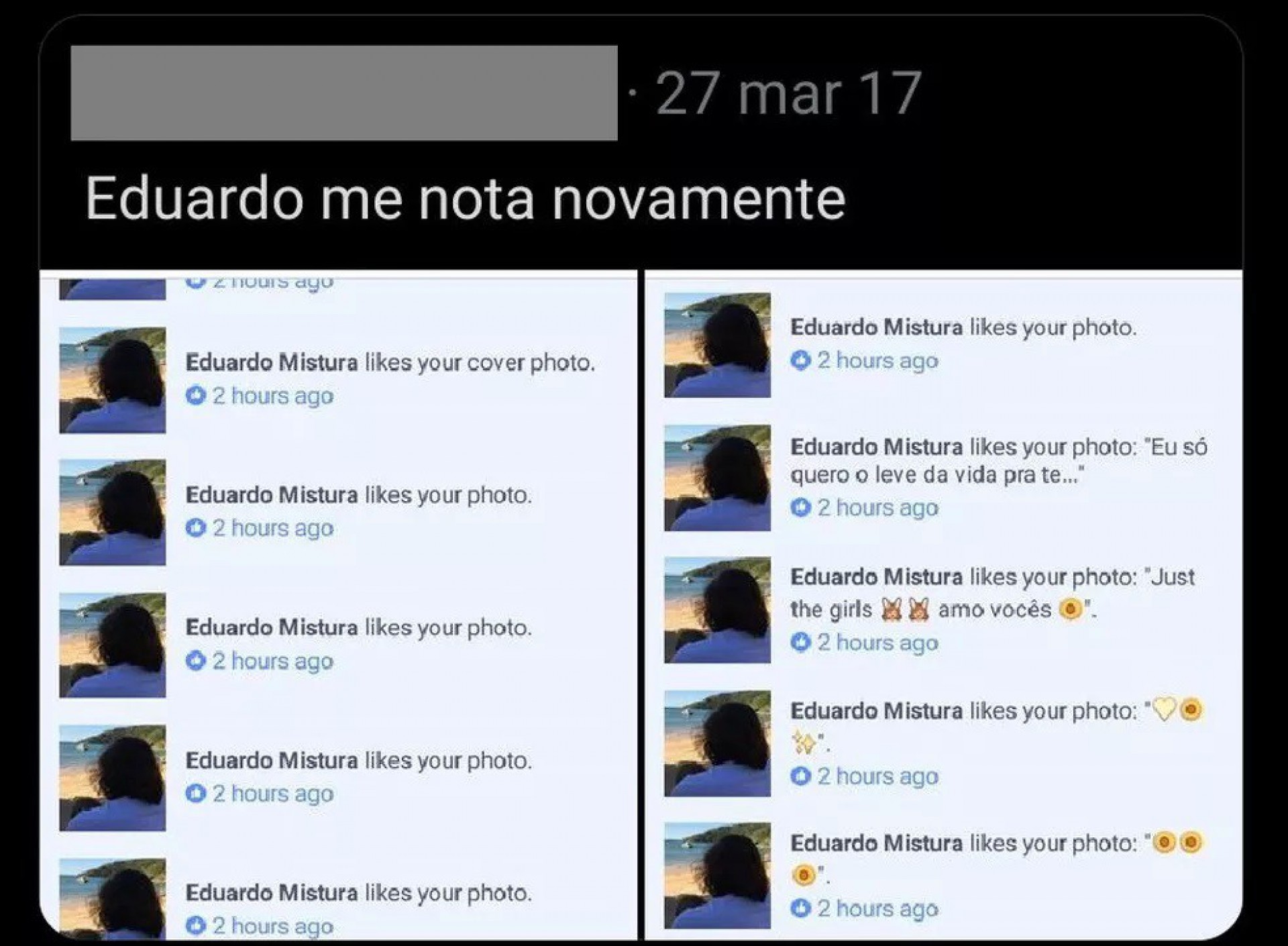 Alunos querem que caso seja investigado pelo Ministério Público Federal (MPF) - Arquivo Pessoal