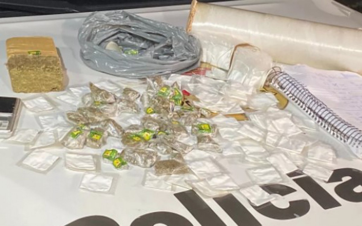 Material apreendido na ação - Divulgação