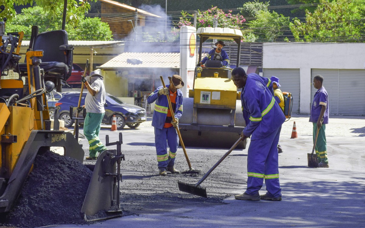69&ordf; rua ser&aacute; pavimentada pelo projeto da prefeitura