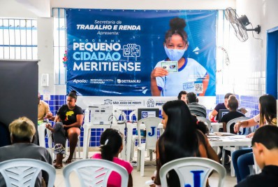 Meriti realiza emissão de RG para alunos matriculados nas escolas da rede municipal