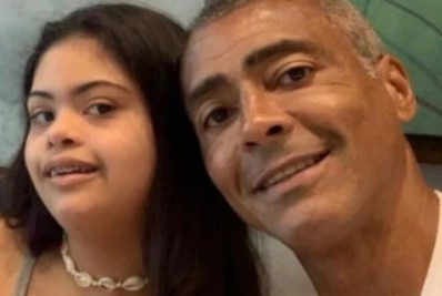 Filha de Romário estará em reality show para pessoas com Síndrome de Down