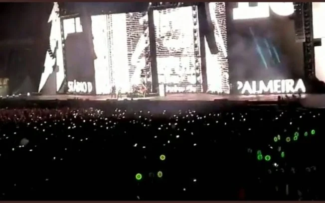 Metallica comete gafe e chama o Morumbi de 'estádio do Palmeiras'