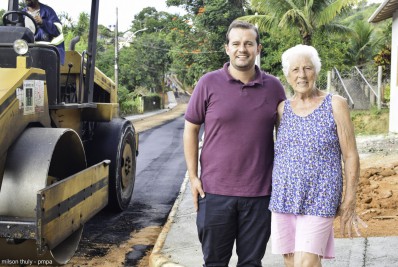 Prefeitura de Paty chega a 68 ruas asfaltadas na atual gestão