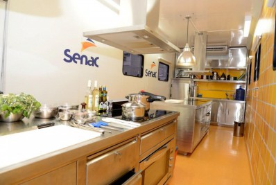 Escola Móvel de Gastronomia oferece cursos gratuitos