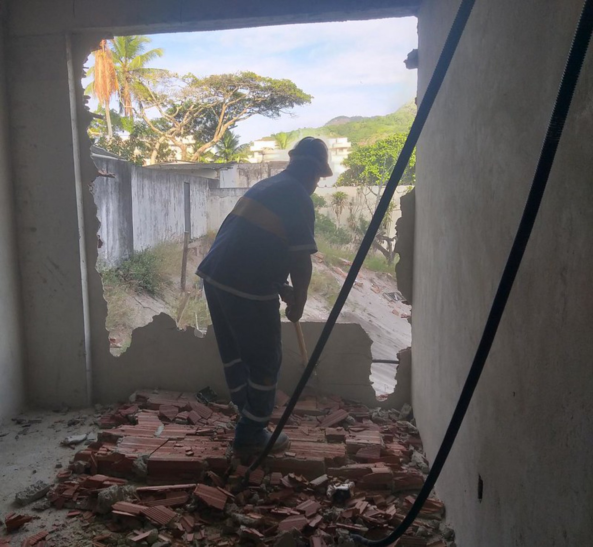 Engenheiros da Prefeitura do Rio estimam que tenha sido investido R$ 15 milhões na construção - Divulgação/SEOP