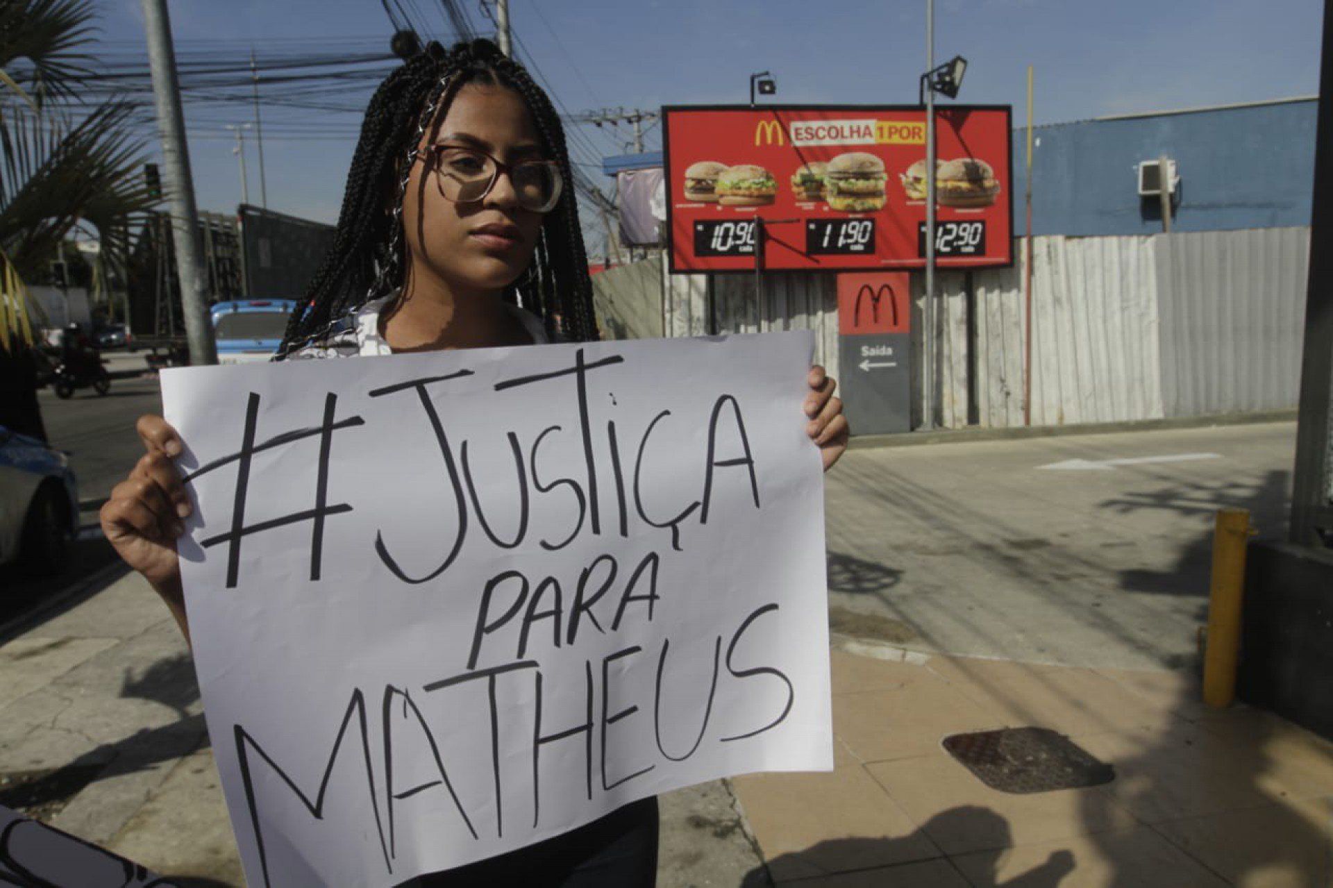 'A gente espera que a Justiça se faça presente', declarou Rute Juliana, amiga da vítima - Marcos Porto/Agência O Dia