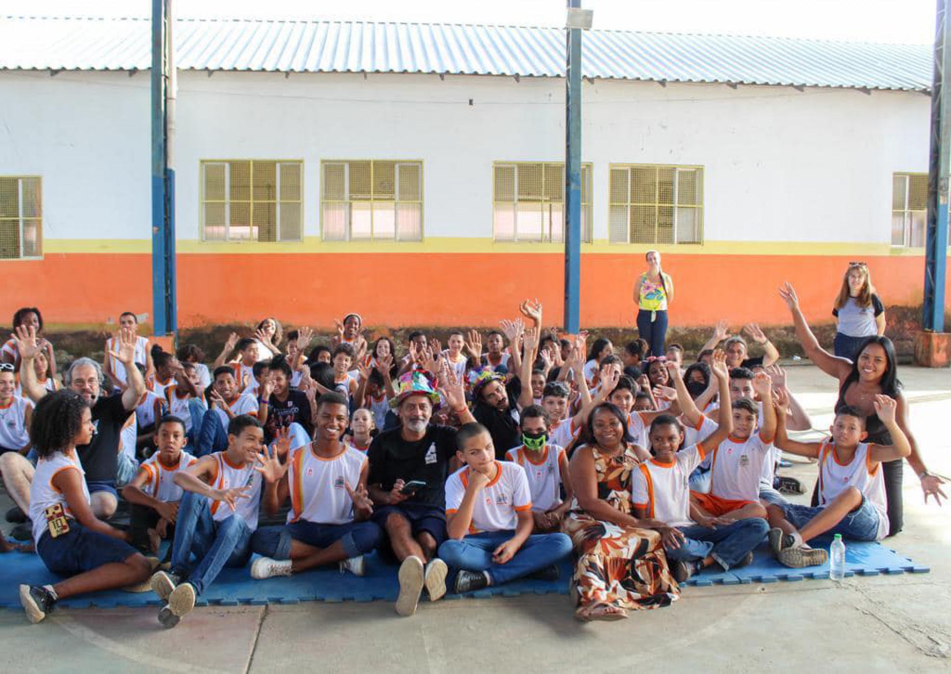 Foram projetadas 285 obras para que os alunos mergulhassem nas belas artes do pintor franc&ecirc;s Claude Monet - Divulga&ccedil;&atilde;o / SEMED-BR