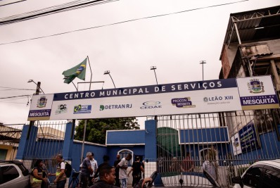 Em Mesquita, 250 pessoas são atendidas diariamente no Centro Municipal de Serviços