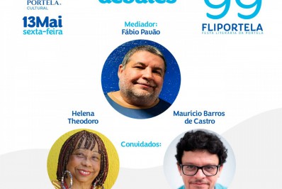 Festa Literária da Portela começa nesta sexta-feira 