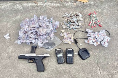 Polícia militar faz operação na comunidade da Lagoa em Magé