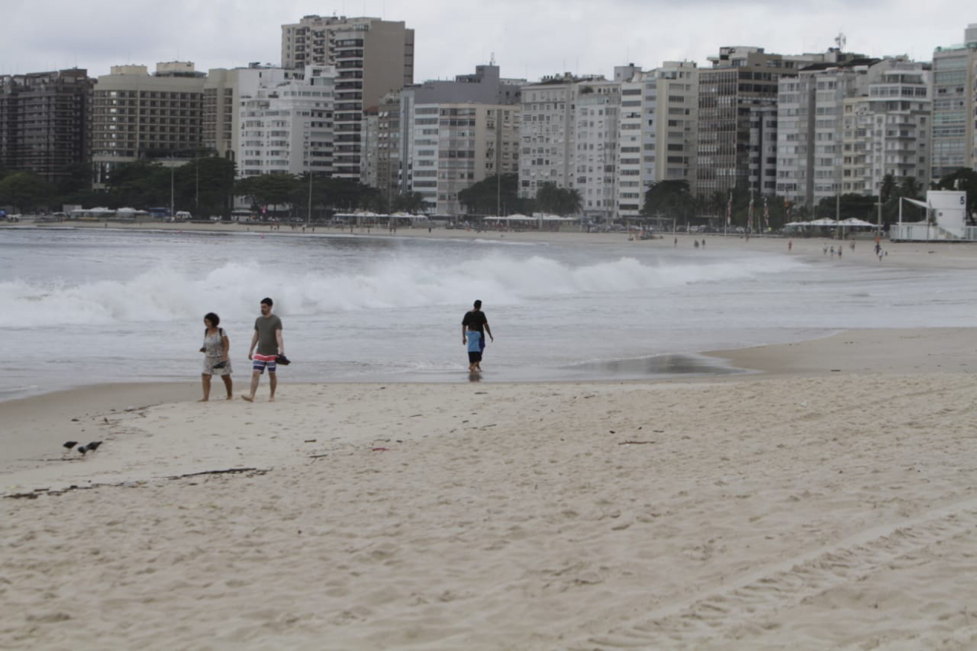 Com chegada de frente fria, Rio amanheceu com baixas temperaturas e céu nublado - Marcos Porto/Agência O DIA
