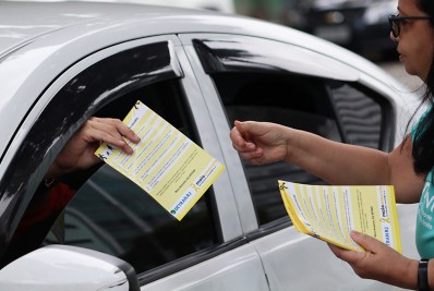 Detran realiza ação pela paz no trânsito no Centro do Rio