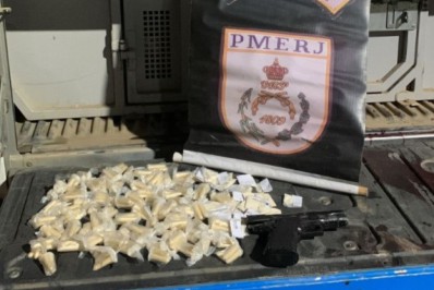 Criminoso é baleado em troca de tiros com a PM e preso em Saquarema