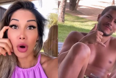 Maíra Cardi revela que 'tirou atraso' com Arthur Aguiar durante semana fora das redes sociais