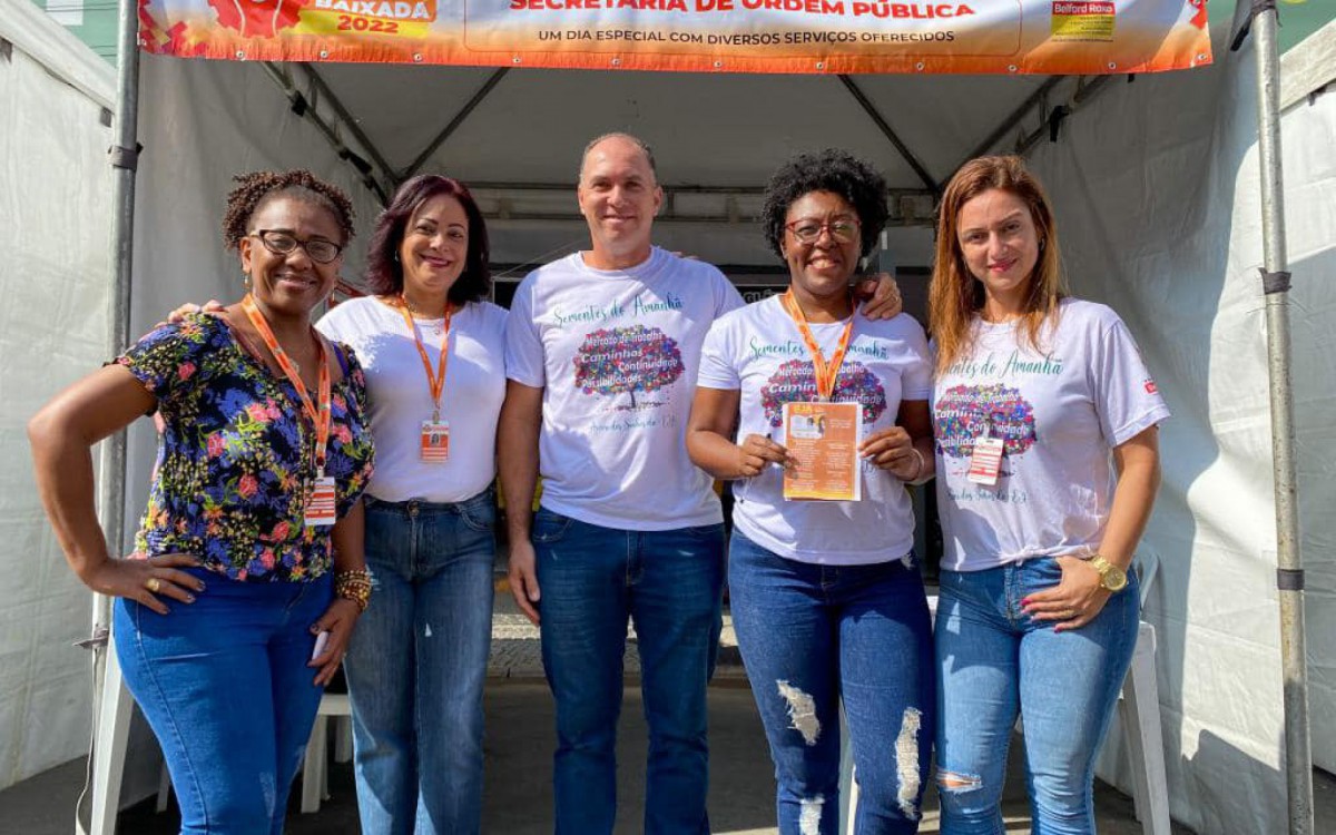 A equipe da EJA da Secretaria Municipal de Educa&ccedil;&atilde;o esteve presente na Expo Trabalho