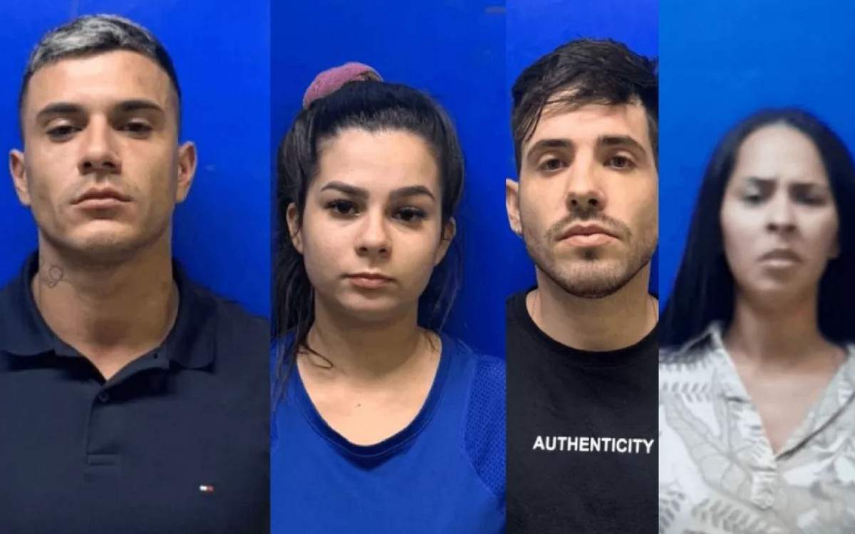 Diego Luis Pereyra Ferreira, Ang&eacute;lica de Jesus Albrecht, Willian Teixeira Cichorskdos e Fernanda Santos de Lima foram presos nesta quinta-feira