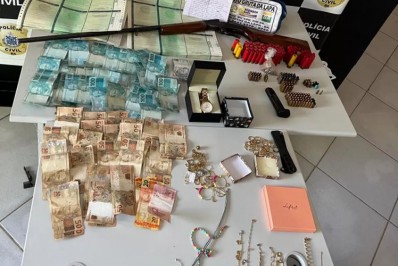 Sargento da PM, mulher e amante são presos por roubo de R$ 820 mil em joias e celulares