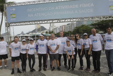 Ministro da Saúde lança ação de estimulo à prática de atividade física