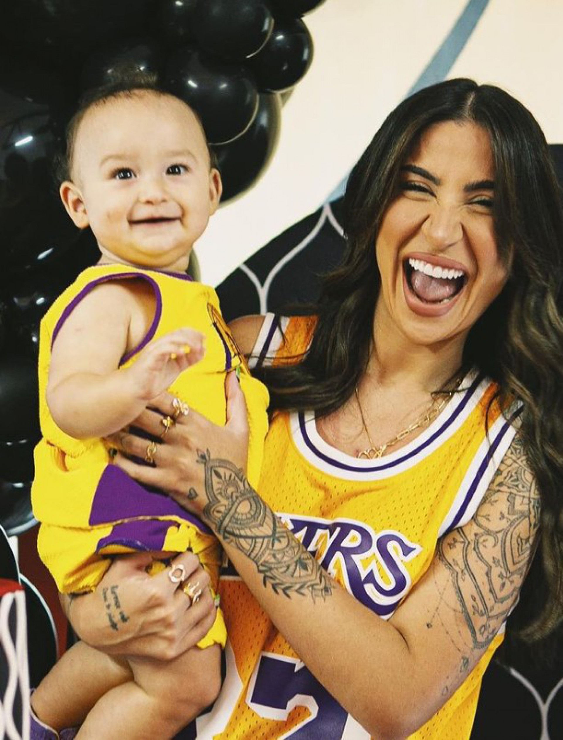 Bianca Andrade e o filho, Cris - Vinícius Ziehe