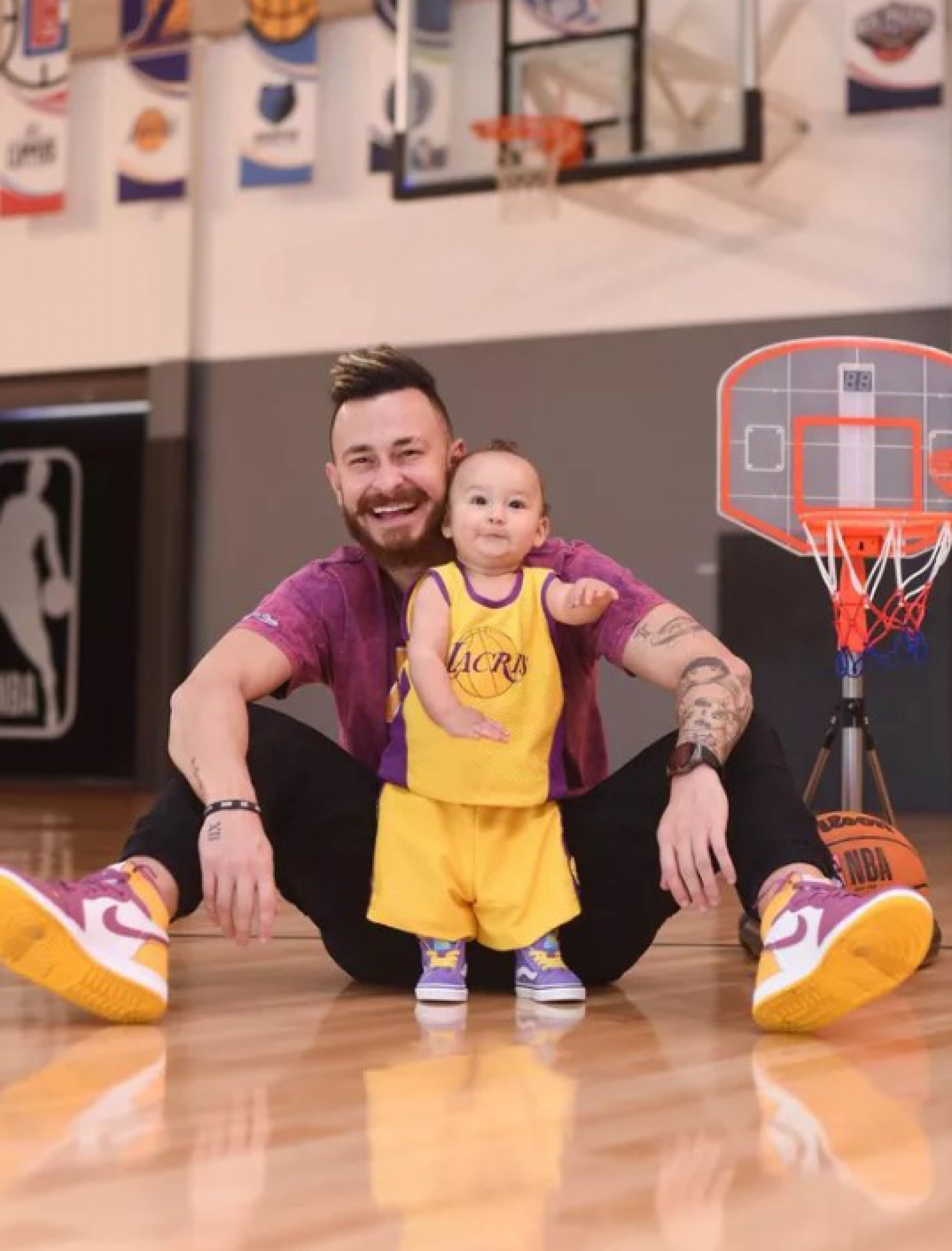 Fred e o filho Cris - Kamila Strada