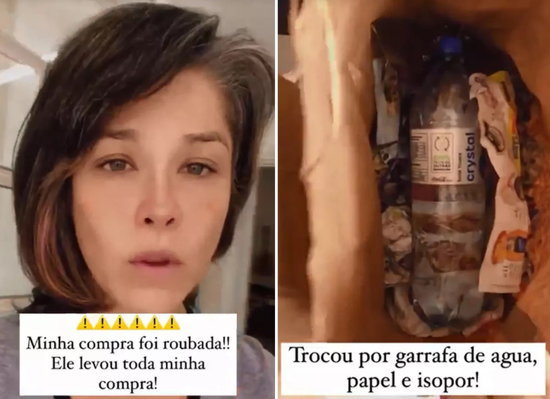 Samara Felippo é vítima de golpe em compras feitas por aplicativo de entrega - Reprodução / Instagram