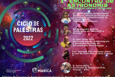 Prefeitura de Maricá abre inscrições para o 1º Encontro de Astronomia
