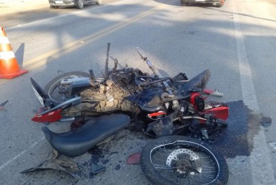 Motociclista fica gravemente ferido após acidente em Araruama