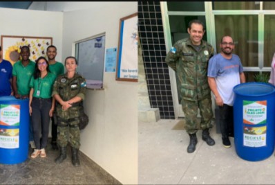 População é conscientizada e orientada sobre forma correta de descartar óleo de cozinha usado