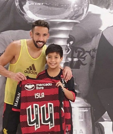 Jogadores do Clube de Regatas do Flamengo<br>(Isla)