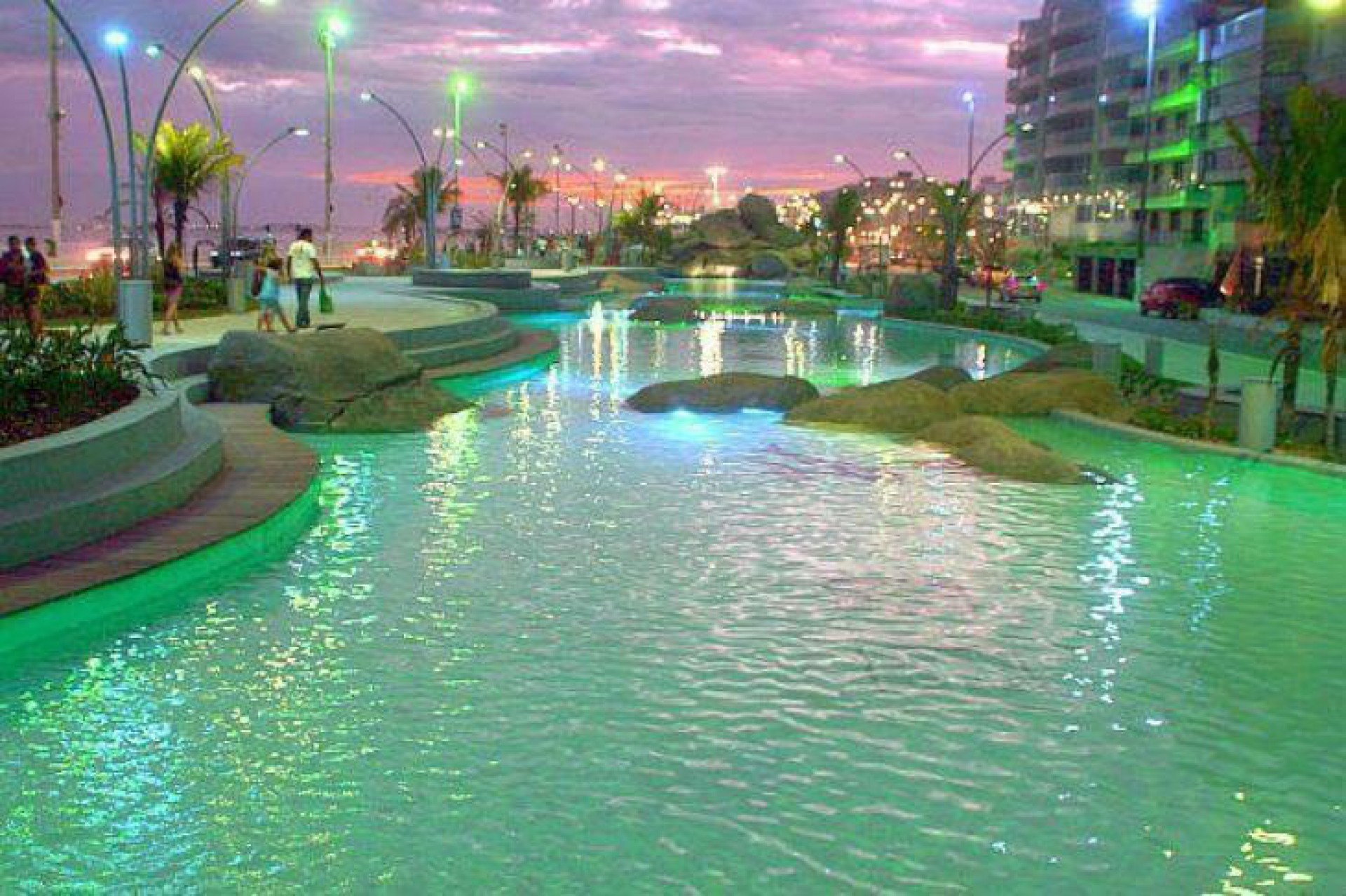 Pra&ccedil;a das &Aacute;guas antes, quando havia manuten&ccedil;&atilde;o - Reprodu&ccedil;&atilde;o/ internet