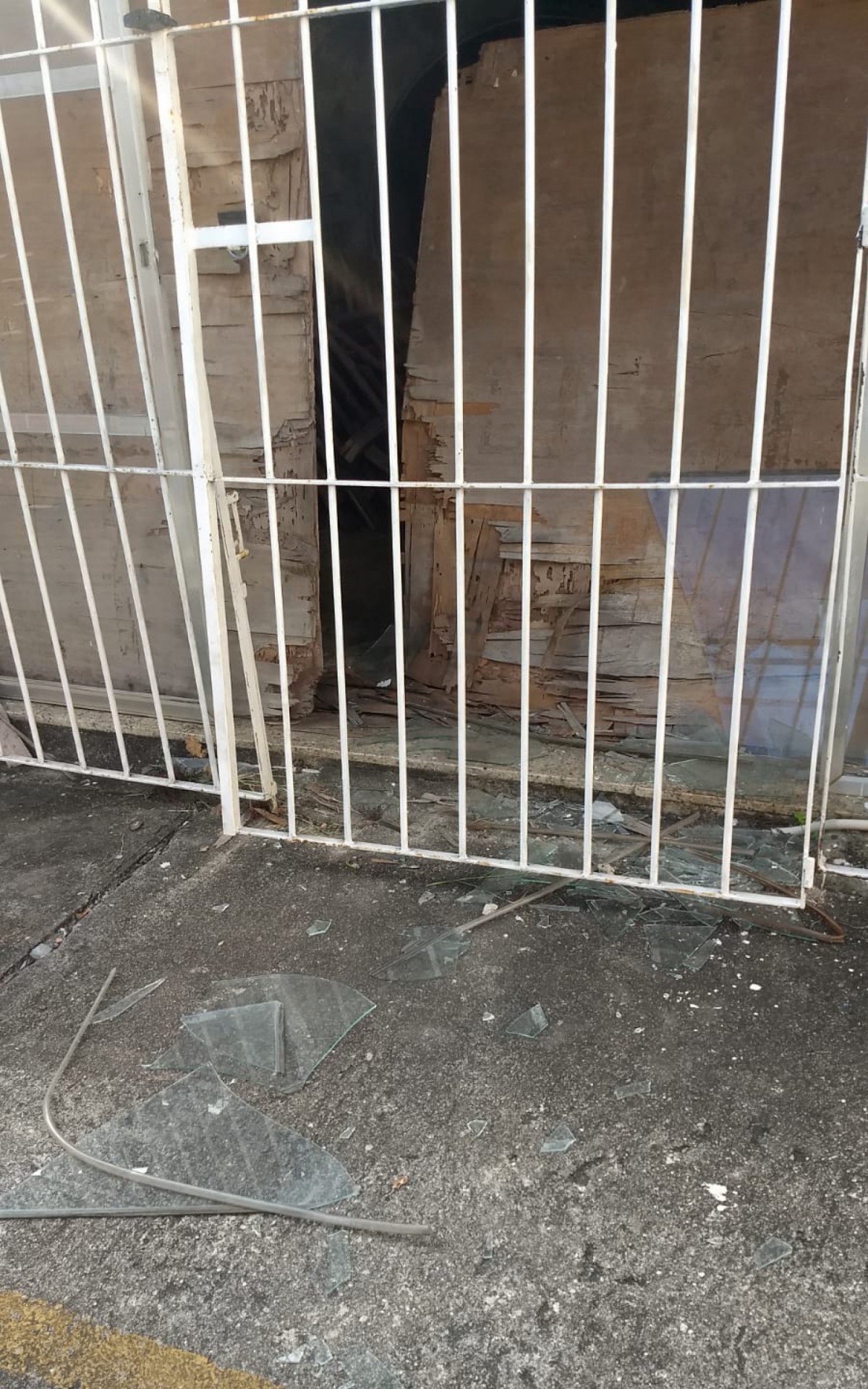 Todos os materiais furtados eram de alum&iacute;nio