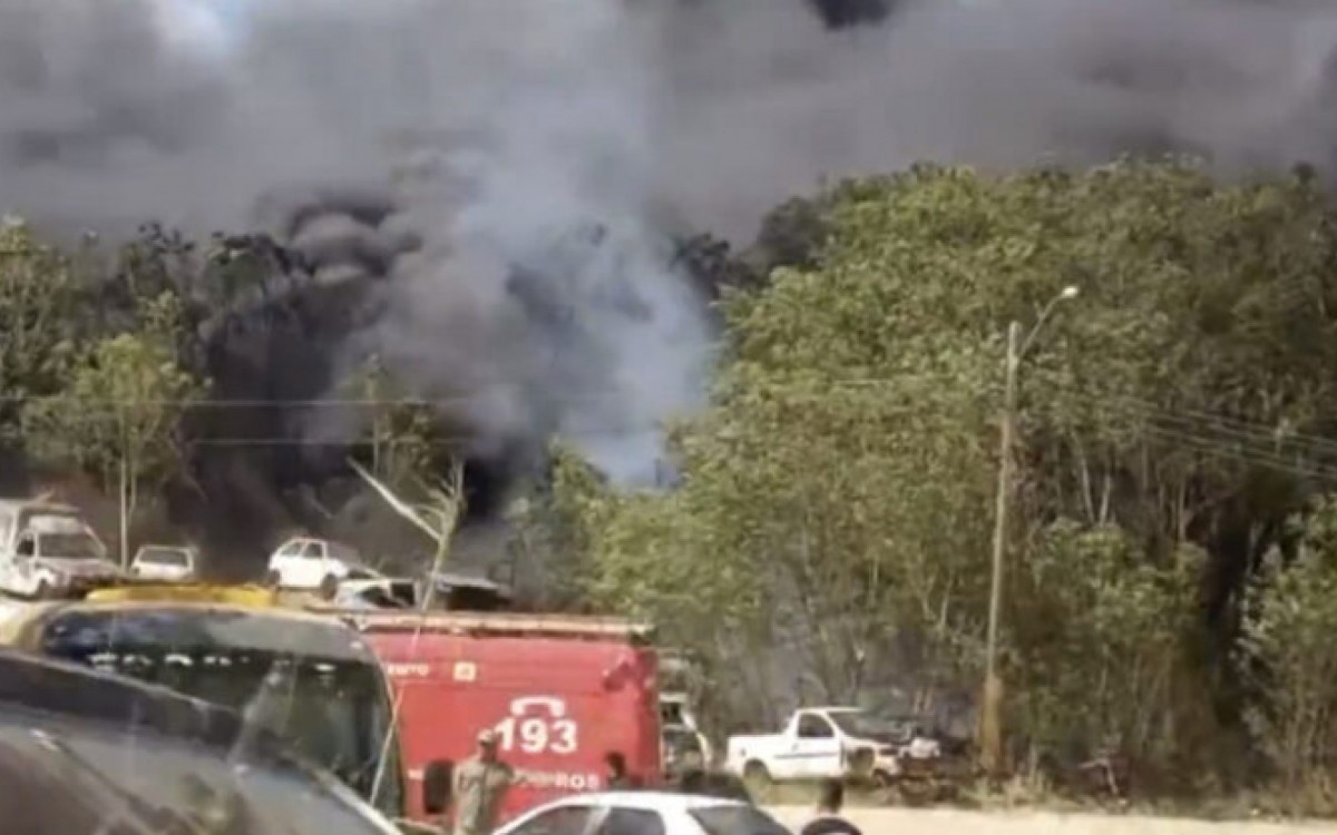 Incêndio atinge área de vegetação da Secretaria de Transportes de Araruama
 - Letycia Rocha (RC24h)