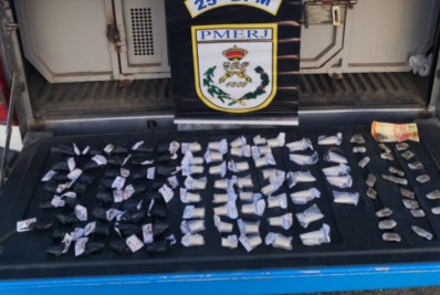 Foragido da Justiça é preso com drogas em São Pedro da Aldeia