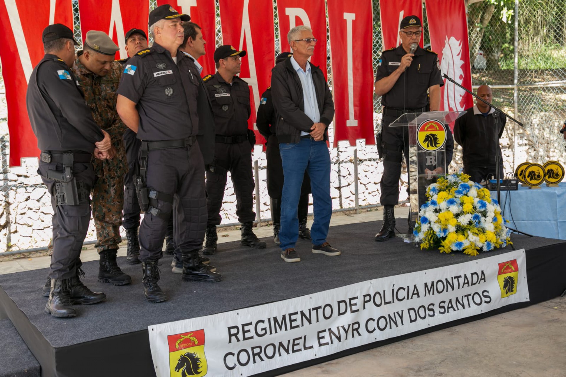 Cerimônia de inauguração foi realizada às 10h, na Rua Expedicionário Ari Rauen, no bairro Colubandê - Divulgação